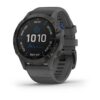 Garmin fēnix 6 Pro Solar - Black със Slate Gray каишка